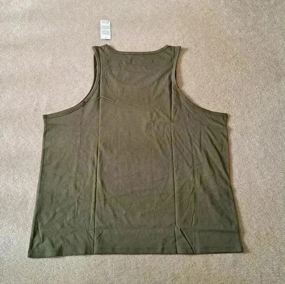 NWT Organic Cotton Tank Green Simons | Le31 Rounded Neck - Picture 7 of 8